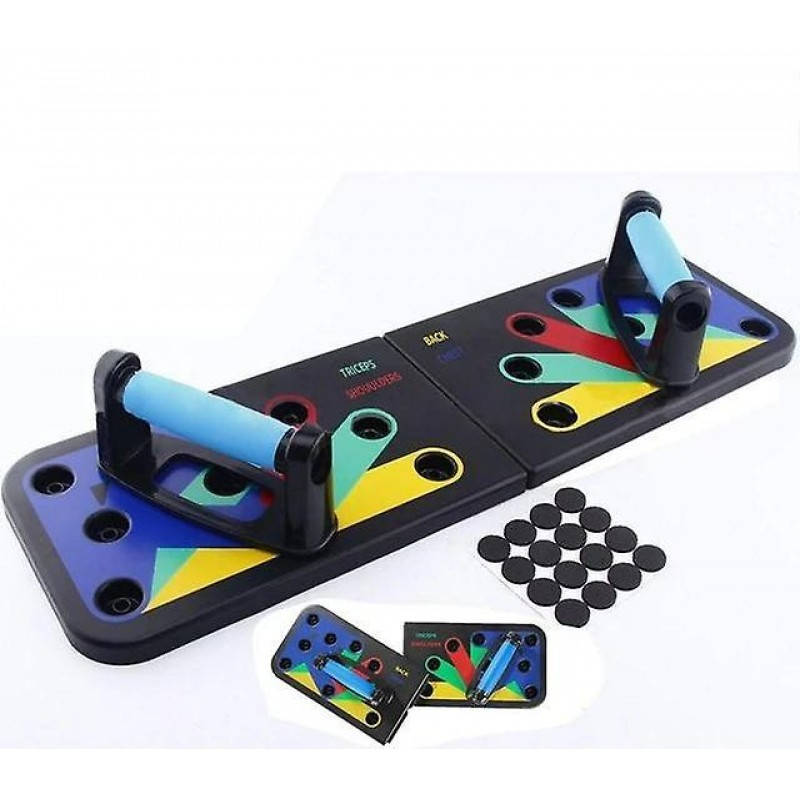 Доска для отжиманий 14 в 1 Foldable push up board, упоры для отжиманий, складная доска для отжиманий
Доска для отжиманий 14 в 1 Foldable push up board, упоры для отжиманий, складная доска для отжиманий