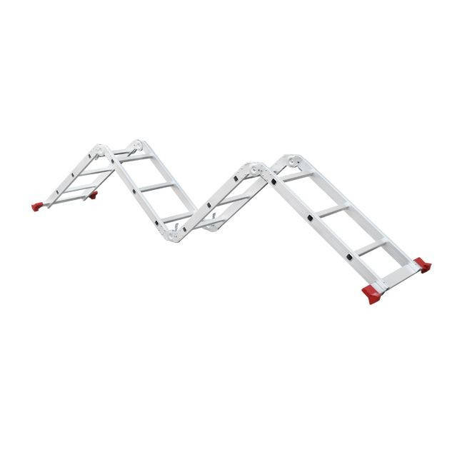 Драбина з алюмінію, багатофункціональна, трансформер, 4*3, 3,70м INTERTOOL LT-0030
Драбина з алюмінію, багатофункціональна, трансформер, 4*3, 3,70м INTERTOOL LT-0030