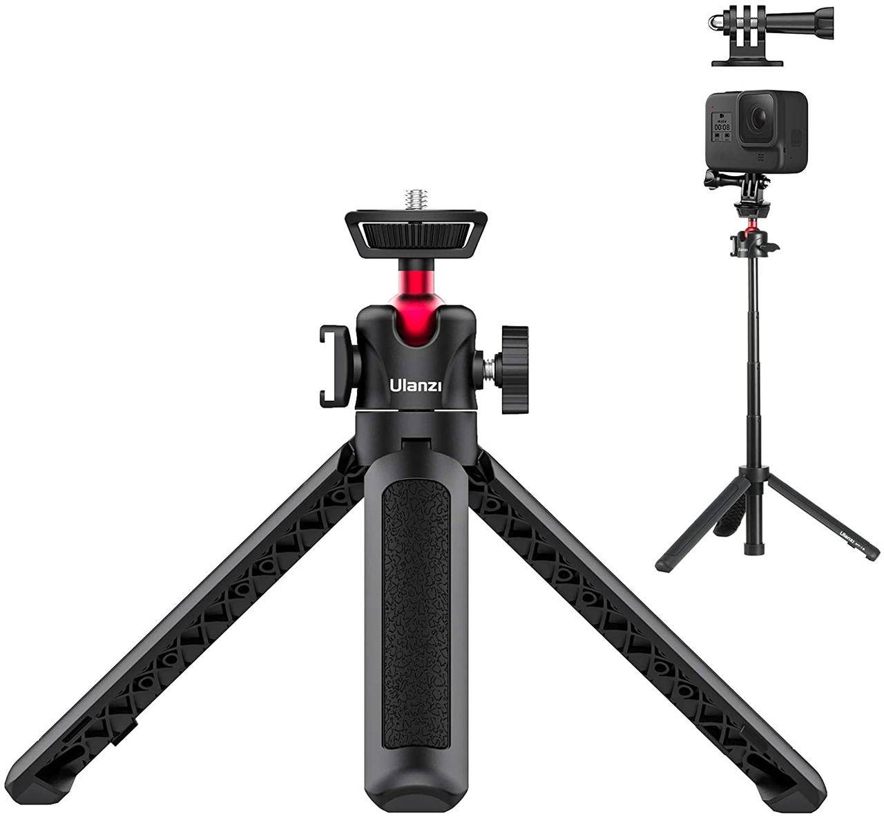 Мини-штатив монопод Ulanzi MT-16 с шаровой головкой для смартфонов, экшн камер и фото и видео техники, Черный
Мини-штатив монопод Ulanzi MT-16 с шаровой головкой для смартфонов, экшн камер и фото и видео техники, Черный
