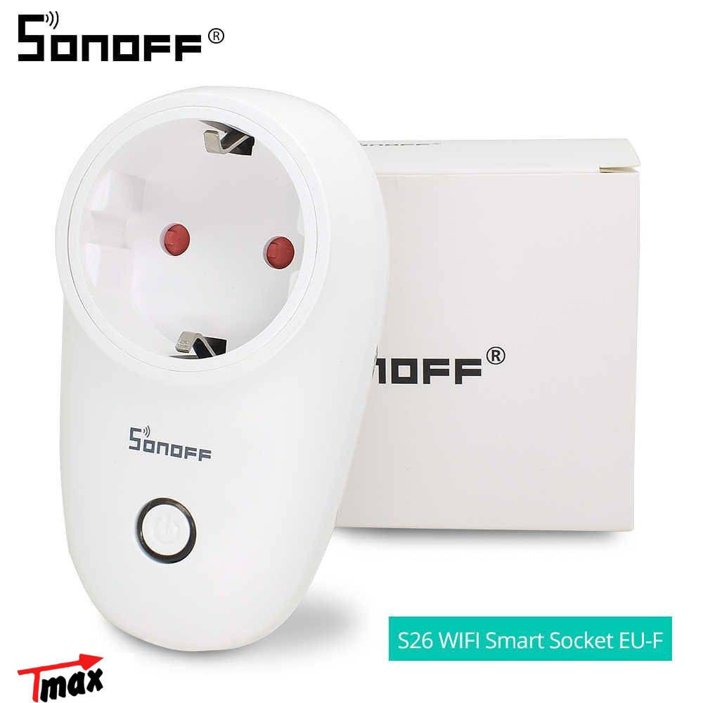 Дистанционная Wi-Fi розетка c таймером Sonoff S26 (10А удаленное управление, умный дом) Евровилка. Google Home
Дистанционная Wi-Fi розетка c таймером Sonoff S26 (10А удаленное управление, умный дом) Евровилка. Google Home