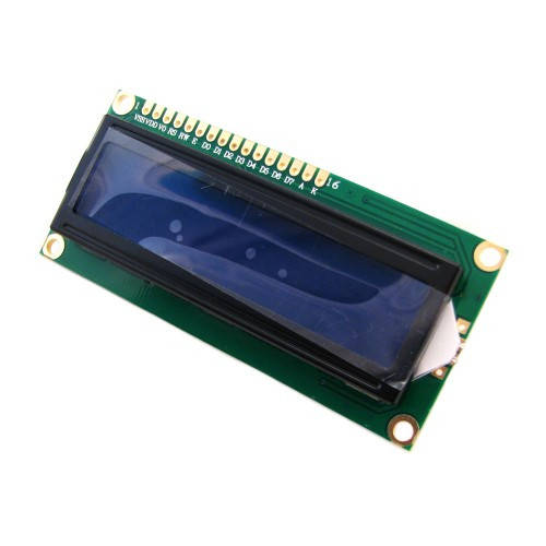 LCD 1602 модуль для Arduino, ЖК дисплей, 16x2 blue 
LCD 1602 модуль для Arduino, ЖК дисплей, 16x2 blue