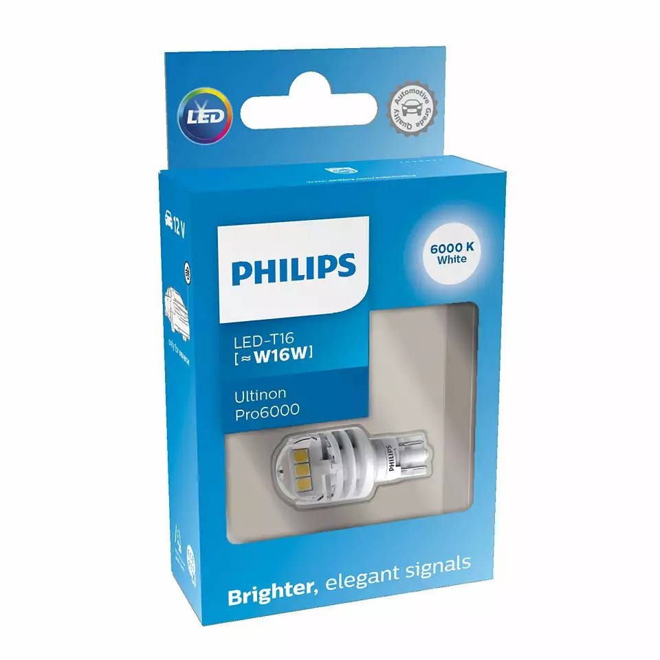 Светодиодная лампа Philips 11067CU60X1 W16W White Ultinon Pro6000 12V W2.1X9.5d 6000K 1pcs. blister
Светодиодная лампа Philips 11067CU60X1 W16W White Ultinon Pro6000 12V W2.1X9.5d 6000K 1pcs. blister