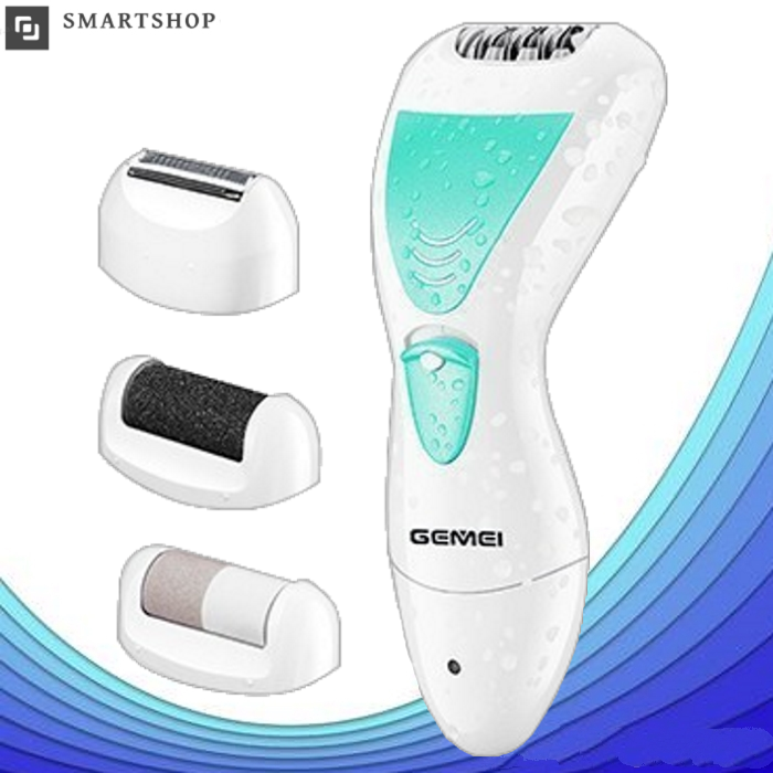 Эпилятор Gemei GM 7006 4в1 - Профеcсиональный женский беспроводной эпилятор бритва с насадками триммер + пемза
Эпилятор Gemei GM 7006 4в1 - Профеcсиональный женский беспроводной эпилятор бритва с насадками триммер + пемза
