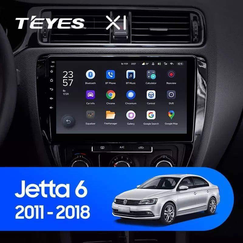 Штатная магнитола TEYES X1 Volkswagen Jetta 6 (2011-2018)