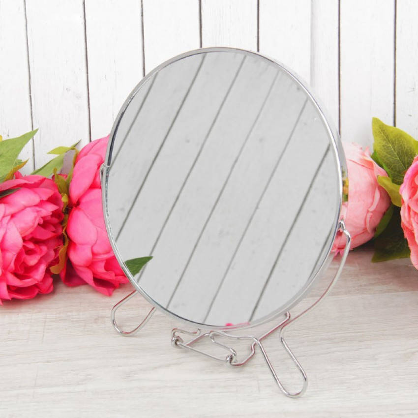 Двустороннее косметическое зеркало для макияжа на подставке Two-Side Mirror 19 см (418-8)
Двустороннее косметическое зеркало для макияжа на подставке Two-Side Mirror 19 см (418-8)