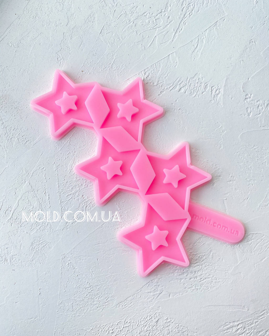 Силиконовый молд Леденцы звёздочки 2
Силиконовый молд Леденцы звёздочки 2