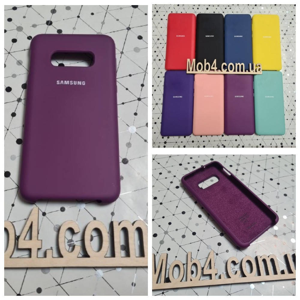 Брендовый чехол накладка Silicone Cover для Samsung Galaxy (Самсунг) S10e, Разные цвета
Брендовый чехол накладка Silicone Cover для Samsung Galaxy (Самсунг) S10e, Разные цвета