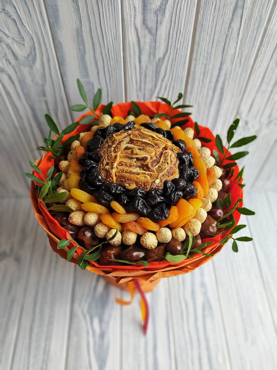 Букет из сухофруктов №18
Букет из сухофруктов №18