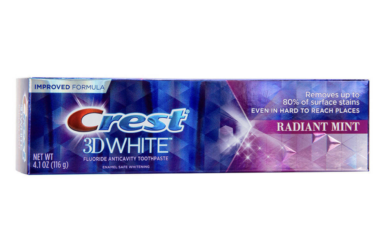 Crest 3D White Radiant Mint - Зубная паста с сильным отбеливающим эффектом из США оригинал
Crest 3D White Radiant Mint - Зубная паста с сильным отбеливающим эффектом из США оригинал
