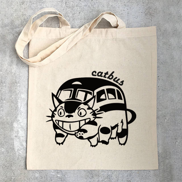 "Котобус (Мой сосед Тоторо / My neighbor Totoro)" эко сумка шоппер хлопковая с рисунком, Бежевый
"Котобус (Мой сосед Тоторо / My neighbor Totoro)" эко сумка шоппер хлопковая с рисунком, Бежевый