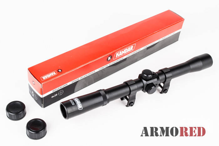 Оптический прицел Kandar 4x20 Польща, Черный
Оптический прицел Kandar 4x20 Польща, Черный