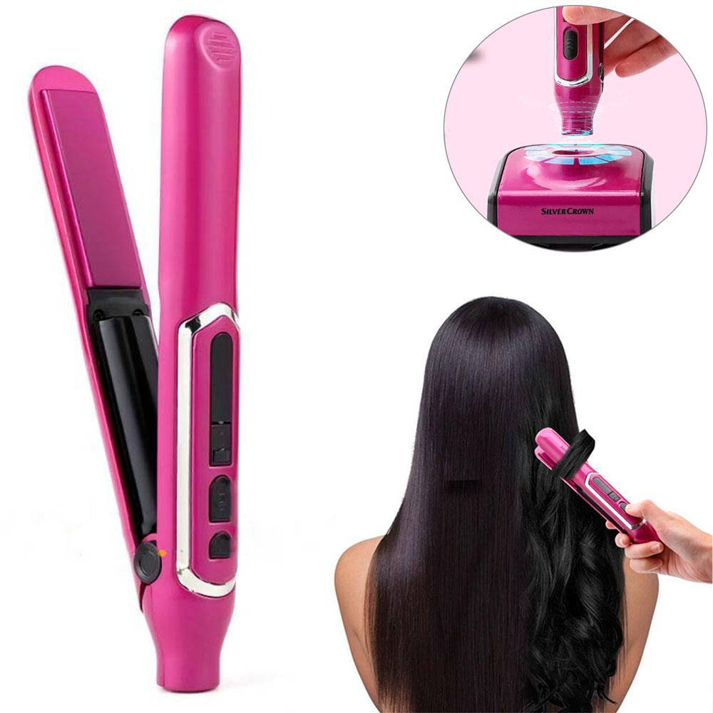 Выпрямитель для волос Plancha Alisadora Piastra Per Capelli | Беспроводная плойка вращающаяся
Выпрямитель для волос Plancha Alisadora Piastra Per Capelli | Беспроводная плойка вращающаяся
