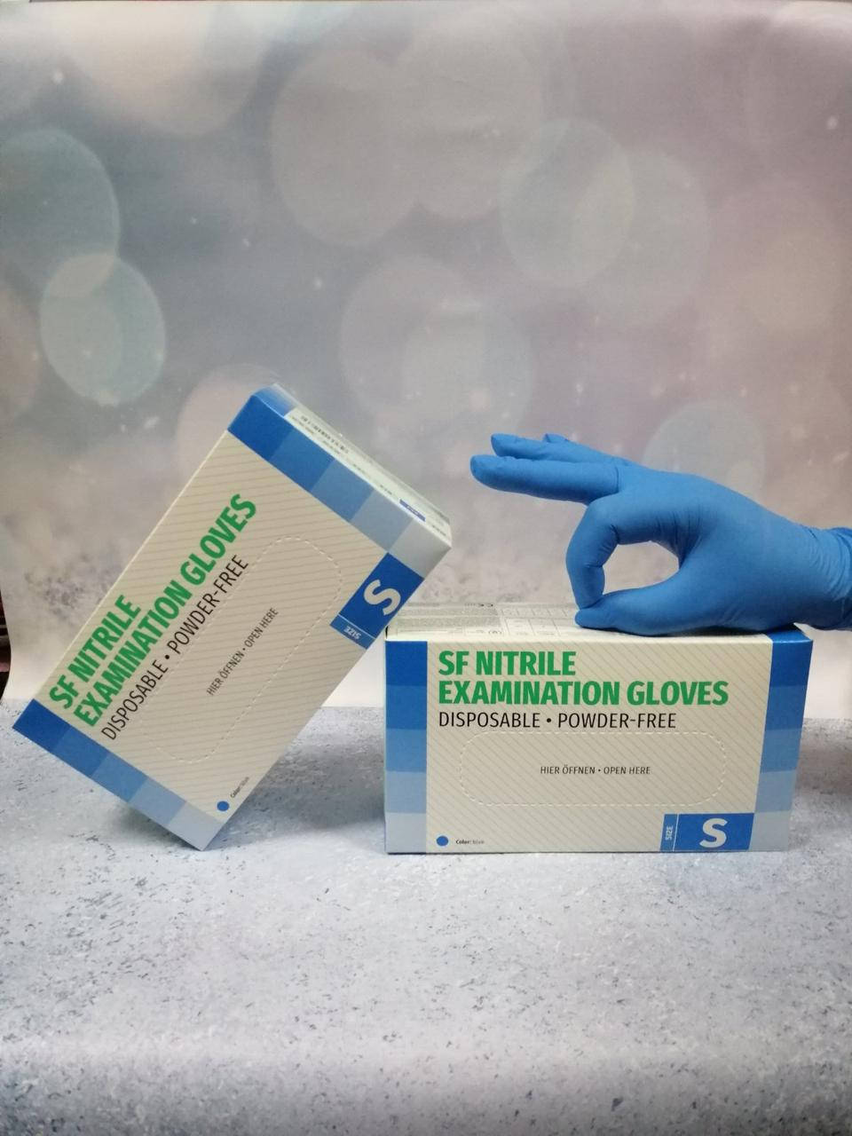Медицинские Защитные Нитриловые перчатки SF Medical Products,, синие, 100 шт. не стерильные, Синий
Медицинские Защитные Нитриловые перчатки SF Medical Products,, синие, 100 шт. не стерильные, Синий