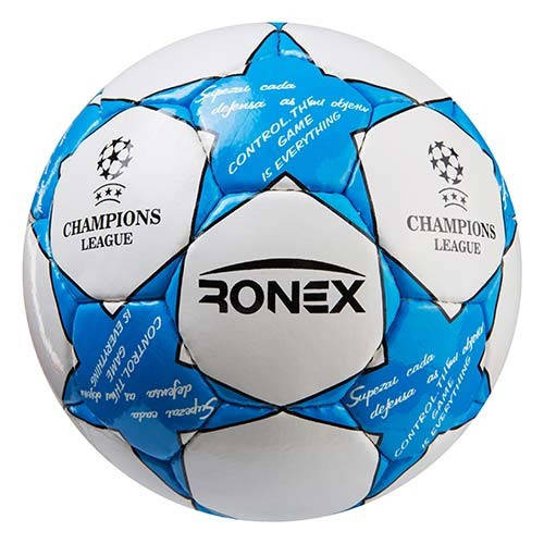 Футбольный мяч CHAMPIONS LEAGUE Лиги Чемпионов ЛЧ 5 размер тренировочный для улицы RONEX Голубой (RXD-F2-LB)
Футбольный мяч CHAMPIONS LEAGUE Лиги Чемпионов ЛЧ 5 размер тренировочный для улицы RONEX Голубой (RXD-F2-LB)
