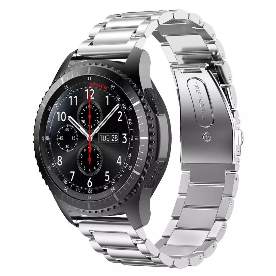 Литой браслет для Samsung Galaxy Watch 3 41/45mm Gear S3 Frontier Galaxy Watch 46 мм и др. Серебро
Литой браслет для Samsung Galaxy Watch 3 41/45mm Gear S3 Frontier Galaxy Watch 46 мм и др. Серебро