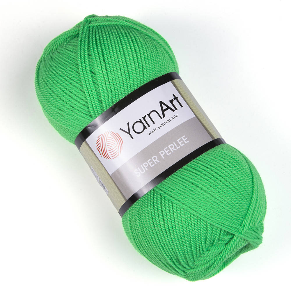 YarnArt Super Perlee (ЯрнАрт Супер Перле) № 8233 ярко-зеленый (Пряжа акриловая, нитки для вязания), Зелёный
YarnArt Super Perlee (ЯрнАрт Супер Перле) № 8233 ярко-зеленый (Пряжа акриловая, нитки для вязания), Зелёный