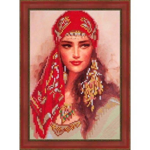 Вышивка бисером, Канва дамы Цыганка Майя
Вышивка бисером, Канва дамы Цыганка Майя