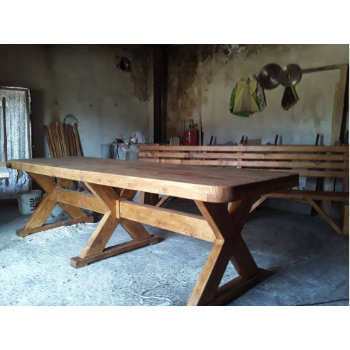 Комплект для сада из сосны стол 3000х900 + 2 скамейки
Комплект для сада из сосны стол 3000х900 + 2 скамейки