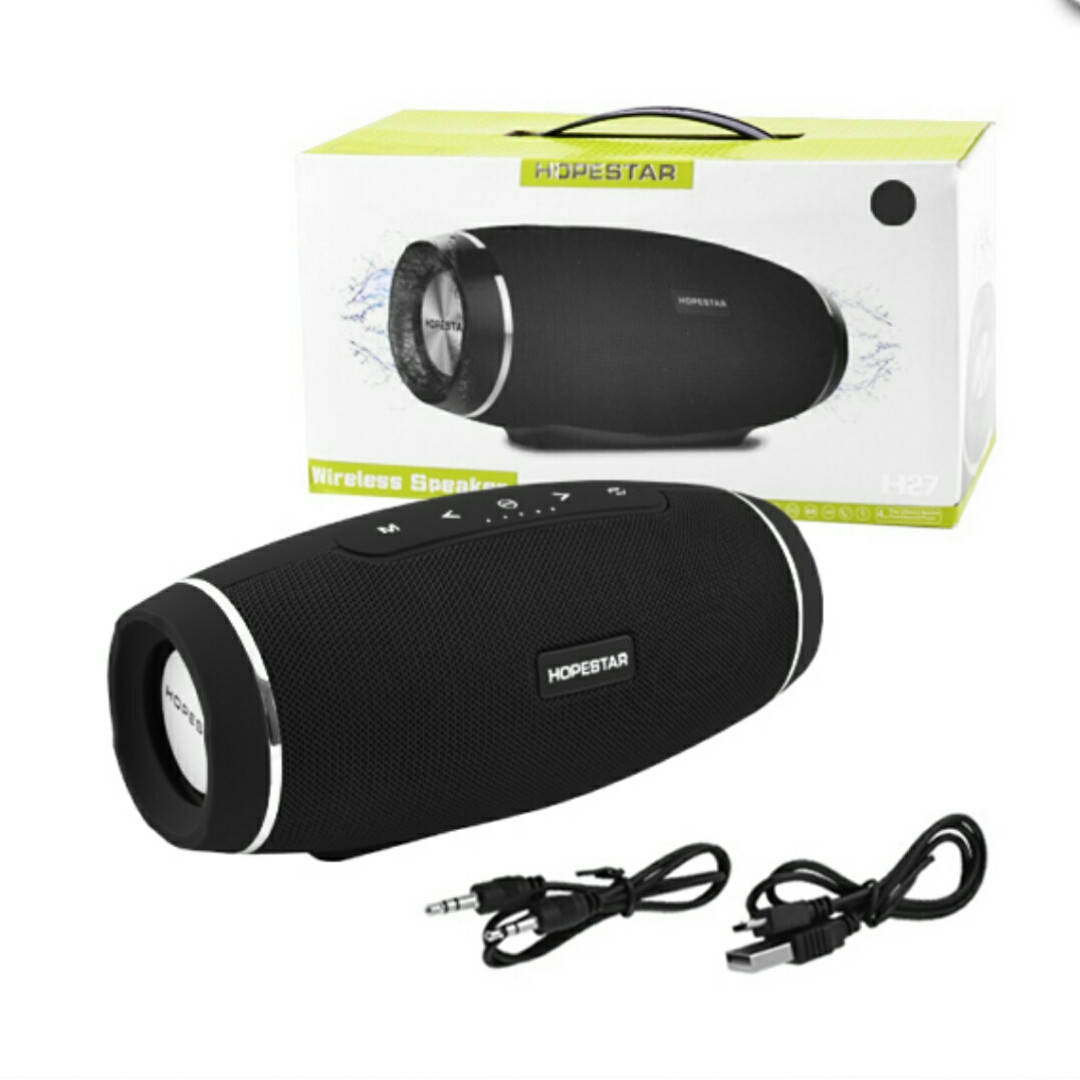 Bluetooth-колонка HOPESTAR-H27, StrongPower, c функцией speakerphone, радио, PowerBank, black
Bluetooth-колонка HOPESTAR-H27, StrongPower, c функцией speakerphone, радио, PowerBank, black