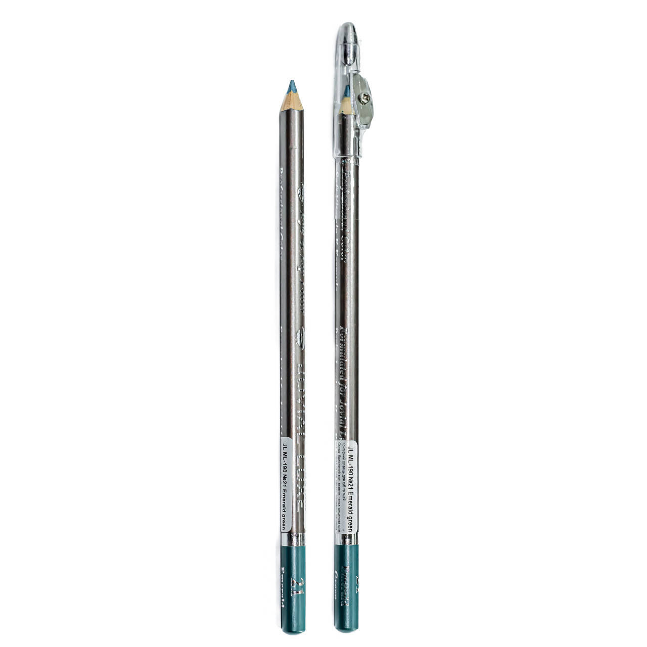 Карандаш для глаз Jovial Luxe косметический деревянный ML-190 № 21 Emerald green Изумрудный
Карандаш для глаз Jovial Luxe косметический деревянный ML-190 № 21 Emerald green Изумрудный