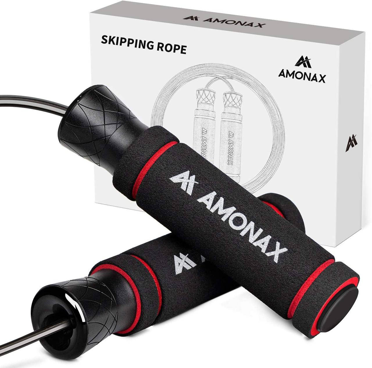 Скакалка скоростная с подшипниками Amonax Skipping Rope
Скакалка скоростная с подшипниками Amonax Skipping Rope