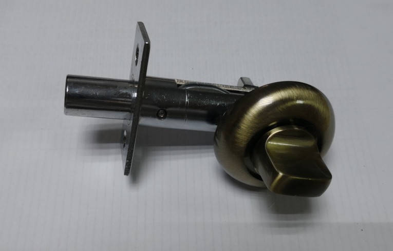 Задвижка BARRERA Z-256 торцевая с ручкой бронза 
Задвижка BARRERA Z-256 торцевая с ручкой бронза