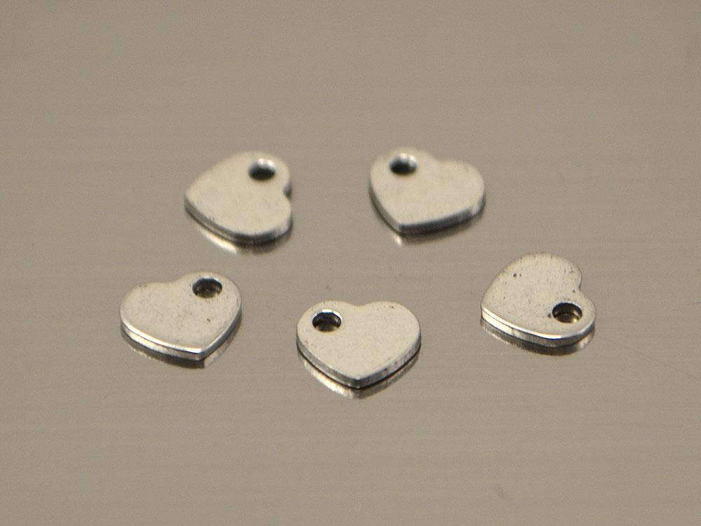 Подвеска Сердце маленькое 5*6мм, нерж сталь 
Подвеска Сердце маленькое 5*6мм, нерж сталь