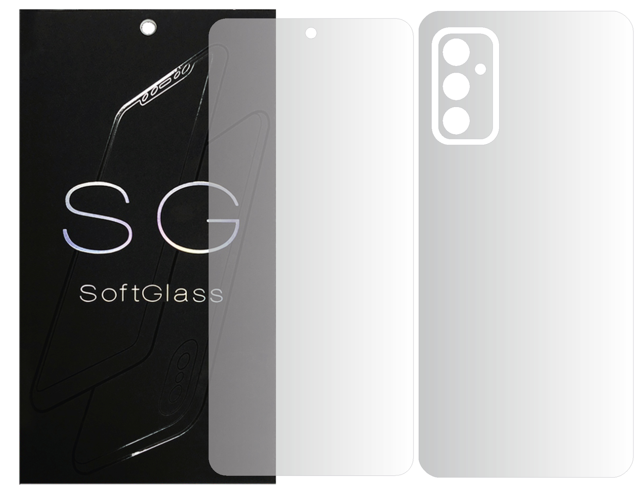 Пленка Samsung M52 SM-M526 Комплект: для Передней и Задней панели полиуретановая SoftGlass, Прозрачный
Пленка Samsung M52 SM-M526 Комплект: для Передней и Задней панели полиуретановая SoftGlass, Прозрачный