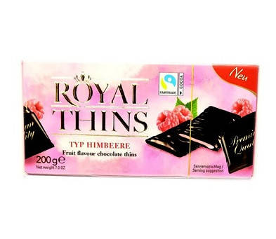 Конфеты шоколадные Royal Thins Himbeere Малина 200 г Германия
Конфеты шоколадные Royal Thins Himbeere Малина 200 г Германия