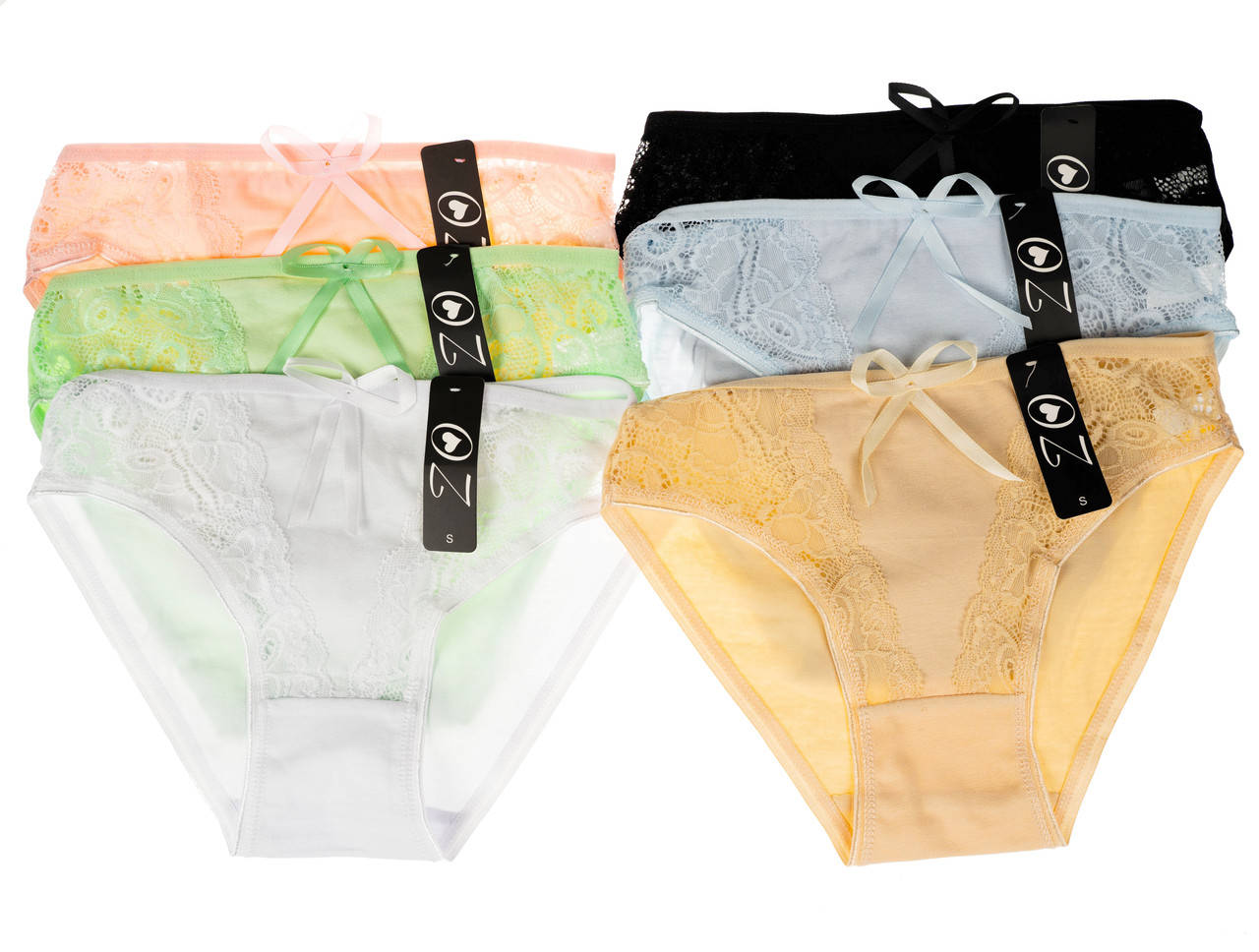 Труси для дівчинки Підлітка. "Lace Trim Teen Briefs". набір 6 шт. Один розмір., Разные цвета
Труси для дівчинки Підлітка. "Lace Trim Teen Briefs". набір 6 шт. Один розмір., Разные цвета