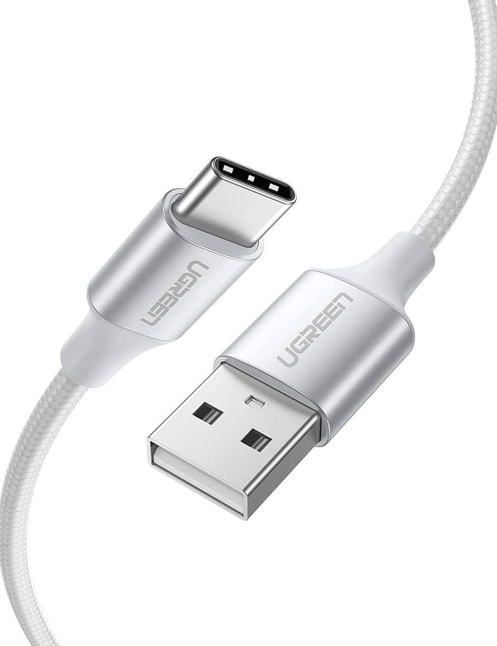 USB C 1.5м Кабель для зарядки 3A UGREEN Кабель для быстрой зарядки Тип C Совместим с Samsung, Белый
USB C 1.5м Кабель для зарядки 3A UGREEN Кабель для быстрой зарядки Тип C Совместим с Samsung, Белый