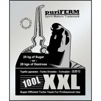 Турбо Дрожжи Puriferm Turbo XXL на 100L ,350г. (Великобритания)(Срок годности - до 05. 2023 года)
Турбо Дрожжи Puriferm Turbo XXL на 100L ,350г. (Великобритания)(Срок годности - до 05. 2023 года)