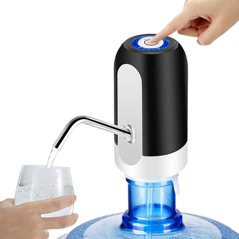Помпа для воды электрическая аккумуляторная 1200 мАч Clover 012 ЧЕРНАЯ. Диспенсер для воды. Насадка на бутыль
Помпа для воды электрическая аккумуляторная 1200 мАч Clover 012 ЧЕРНАЯ. Диспенсер для воды. Насадка на бутыль