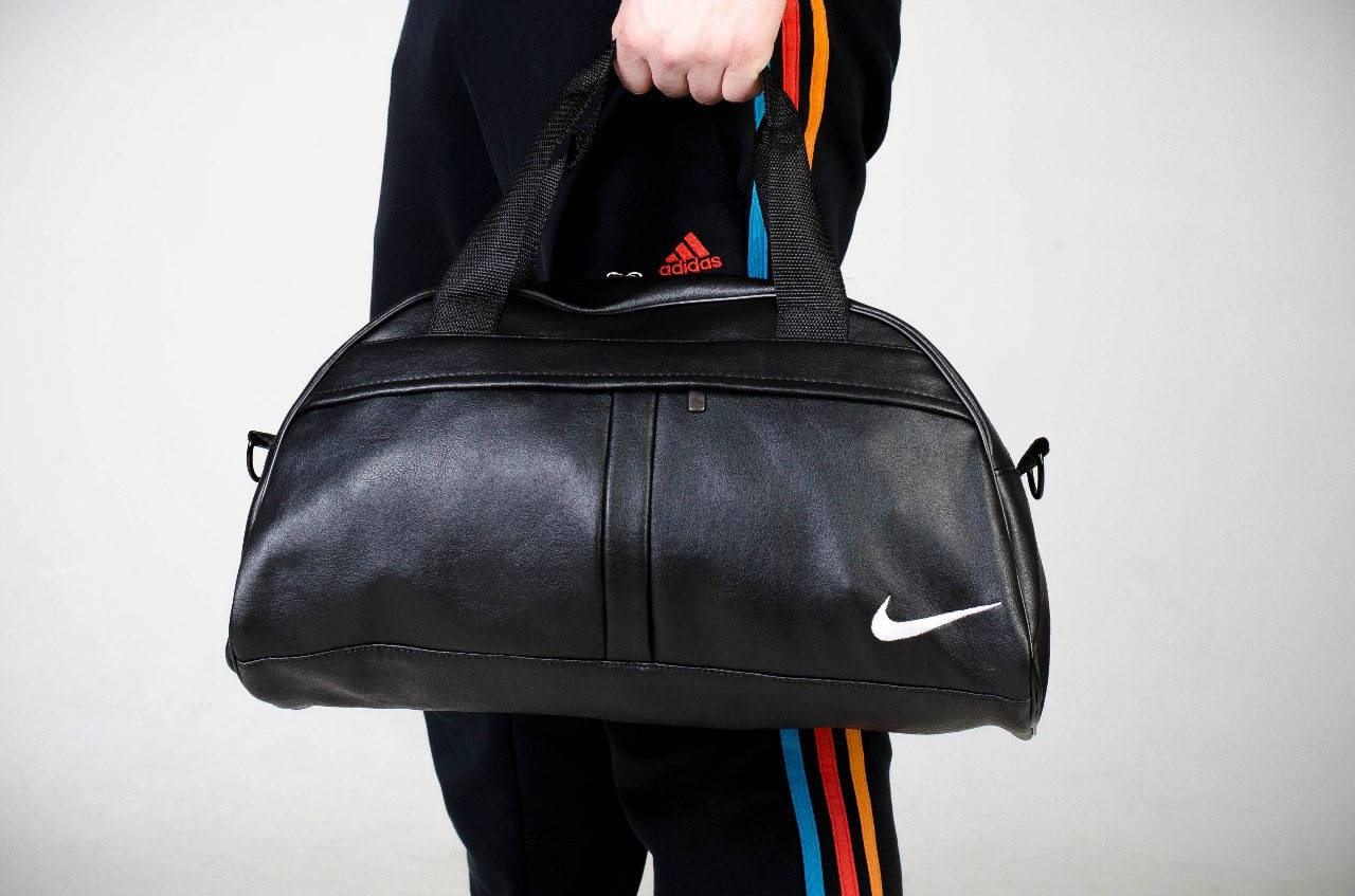 Сумка Мужская | Женская кожаная спортивная (унисекс) Nike ( Найк) черная белое лого, Черный
Сумка Мужская | Женская кожаная спортивная (унисекс) Nike ( Найк) черная белое лого, Черный