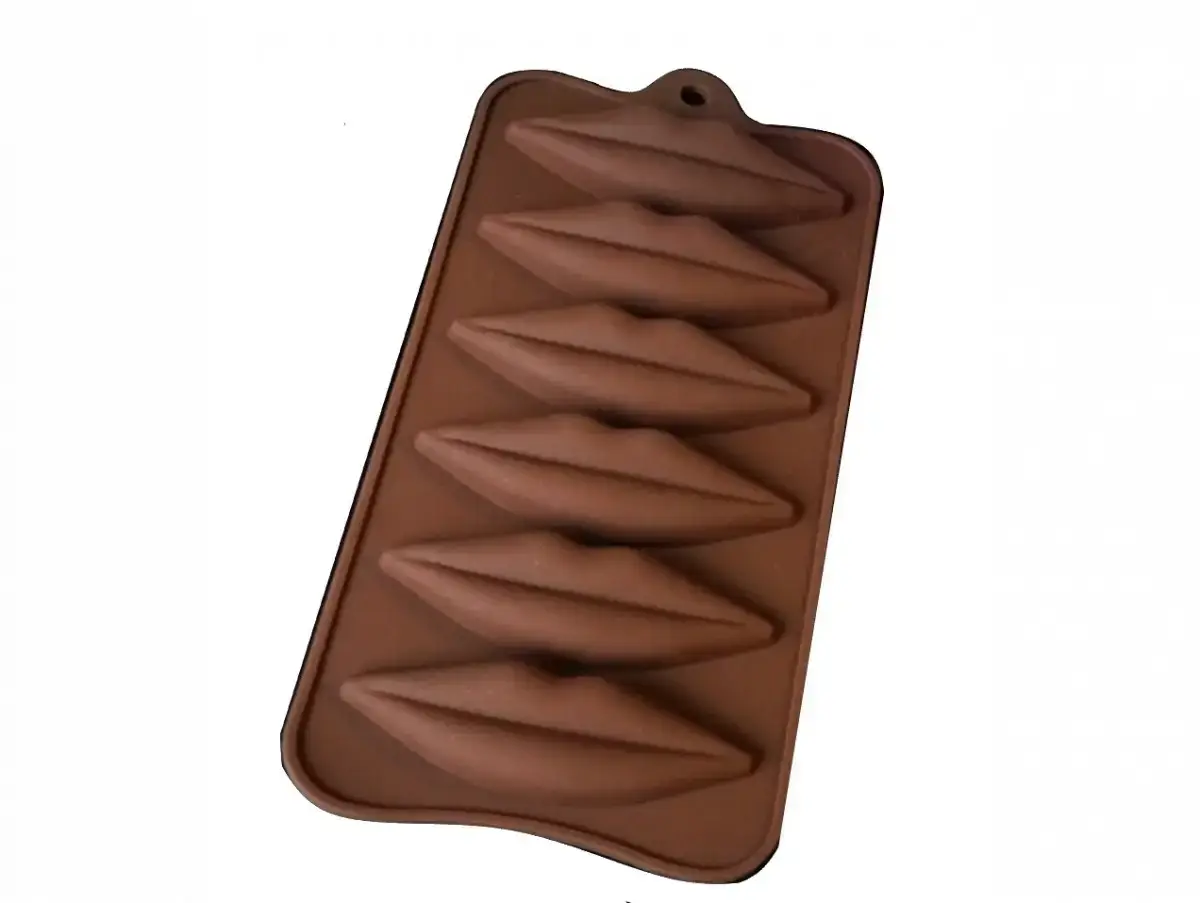 Силіконова форма для цукерок, льоду, мармеладу Губи, Разные цвета