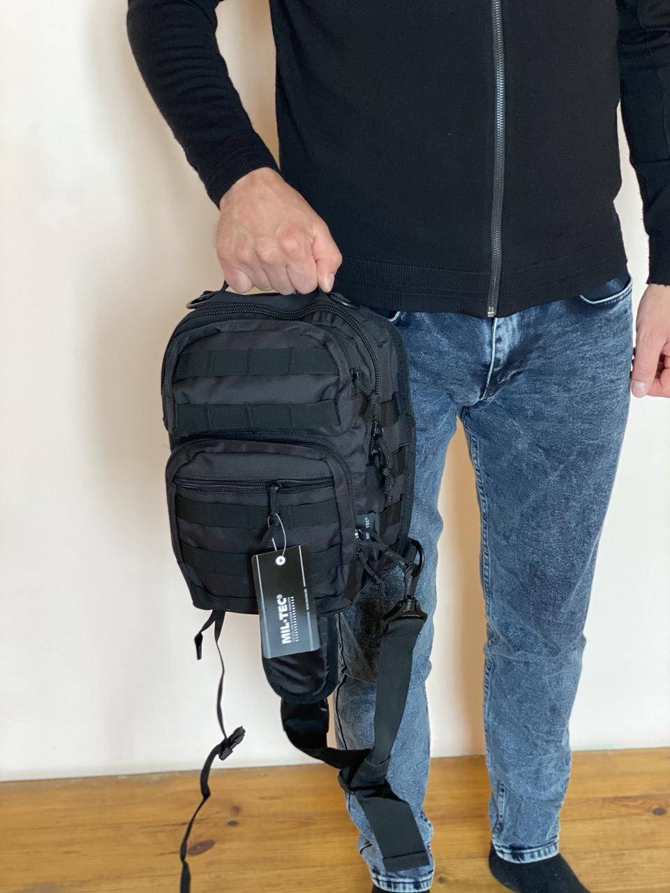 Рюкзак тактический Mil-Tec Assault Pack Small One Strap ОРИГИНАЛ ГЕРМАНИЯ, Черный
Рюкзак тактический Mil-Tec Assault Pack Small One Strap ОРИГИНАЛ ГЕРМАНИЯ, Черный