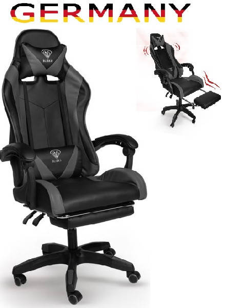 Геймерское кресло игровое с подставкой для ног, до 120кг нагрузка, с 4D подлокотниками ts-bs811 Серый С1
Геймерское кресло игровое с подставкой для ног, до 120кг нагрузка, с 4D подлокотниками ts-bs811 Серый С1