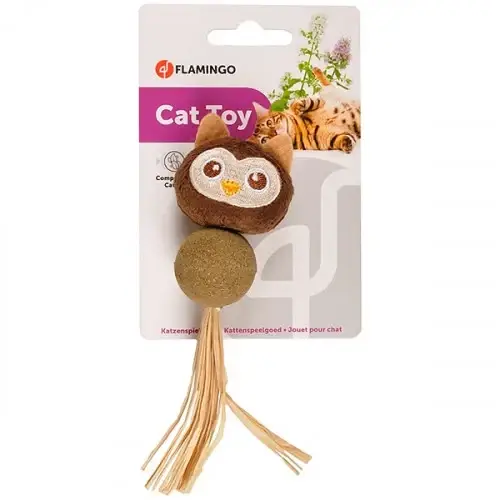 Игрушка Flamingo Catnip Owl, птичка с кошачьей мятой, для кошек Игрушки для животных Іграшка Flamingo Catnip
Игрушка Flamingo Catnip Owl, птичка с кошачьей мятой, для кошек Игрушки для животных Іграшка Flamingo Catnip