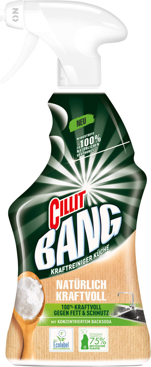 Засіб тригер Cillit Bang 750мл Nature Антижир
Засіб тригер Cillit Bang 750мл Nature Антижир