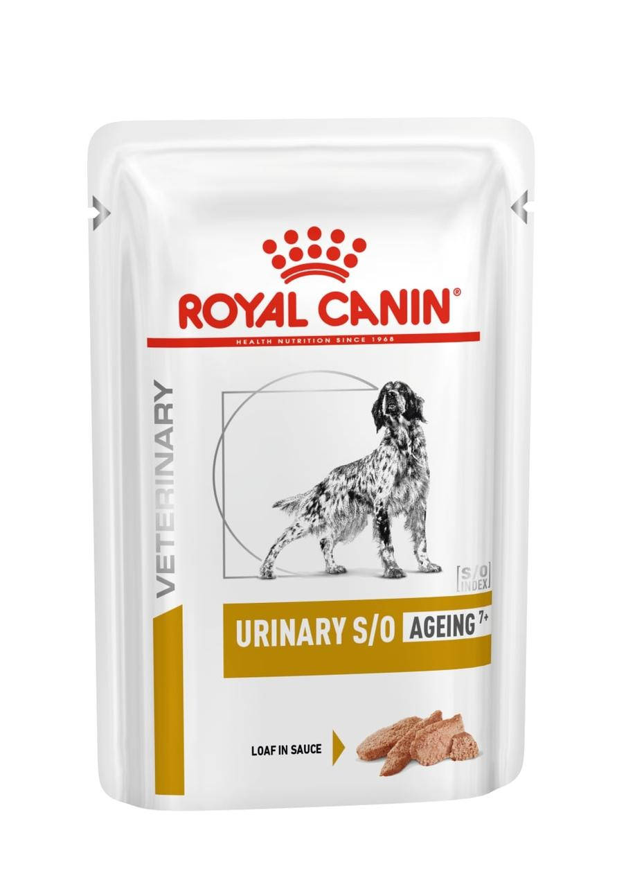 Влажный лечебный корм Royal Canin Urinary S/O Ageing 7+ Dog pouches для собак старше 7 лет 85ГР*12ШТ
Влажный лечебный корм Royal Canin Urinary S/O Ageing 7+ Dog pouches для собак старше 7 лет 85ГР*12ШТ
