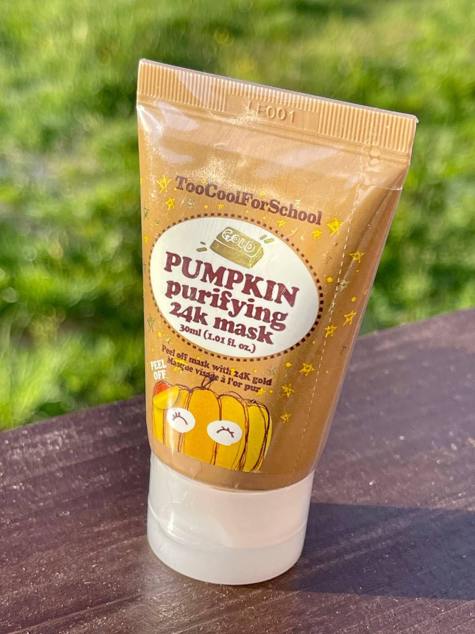 Маска-пленка для лица с коллоидным золотом Too Cool For School Pumpkin Purifying 24k Mask 30 мл
Маска-пленка для лица с коллоидным золотом Too Cool For School Pumpkin Purifying 24k Mask 30 мл