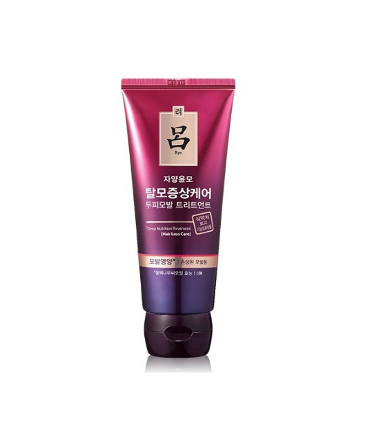 Маска для волос восстанавливающая с женьшенем Ryo Hair Loss Care Deep Nutrition Treatment 200ml
Маска для волос восстанавливающая с женьшенем Ryo Hair Loss Care Deep Nutrition Treatment 200ml