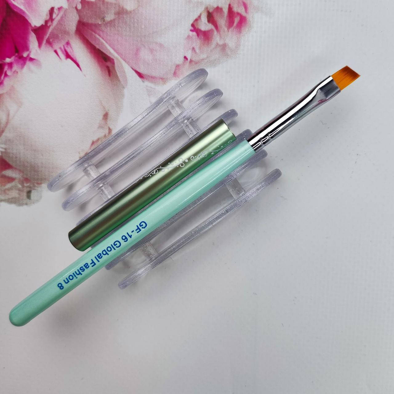 Кисть для геля скошеная Global Fashion №8
Кисть для геля скошеная Global Fashion №8