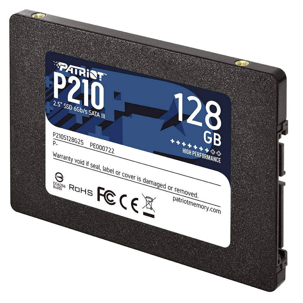 Накопитель SSD 2.5" 128GB Patriot P210 (P210S128G25) R500MBs W400MBs SATA III 7мм новый
Накопитель SSD 2.5" 128GB Patriot P210 (P210S128G25) R500MBs W400MBs SATA III 7мм новый