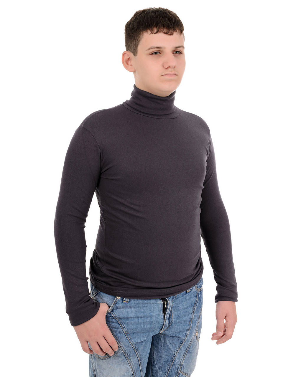 Водолазка мужская однотонная Графит 
Водолазка мужская однотонная Графит