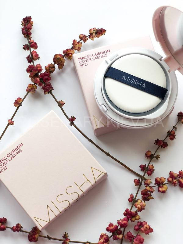 Кушон со стойким покрытием Missha Magic Cushion Cover Lasting Spf50+ Pa+++ 15ml №21 Light Beige (светлый беж)
Кушон со стойким покрытием Missha Magic Cushion Cover Lasting Spf50+ Pa+++ 15ml №21 Light Beige (светлый беж)