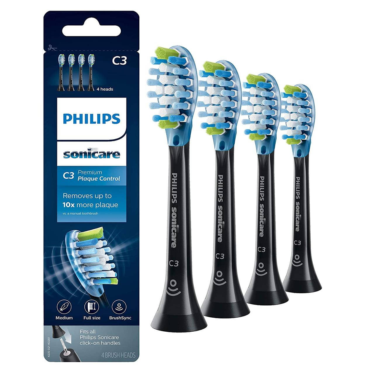 Насадки для электрической зубной щетки PHILIPS Sonicare C3 Premium Plaque Control HX9044/17 HX9044/33
Насадки для электрической зубной щетки PHILIPS Sonicare C3 Premium Plaque Control HX9044/17 HX9044/33