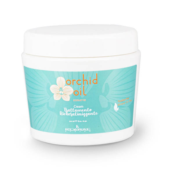 Крем-маска для волос с маслом орхидеи и кератином Kleral System Orchid Oil Keratin Treatment Cream 500 мл
Крем-маска для волос с маслом орхидеи и кератином Kleral System Orchid Oil Keratin Treatment Cream 500 мл