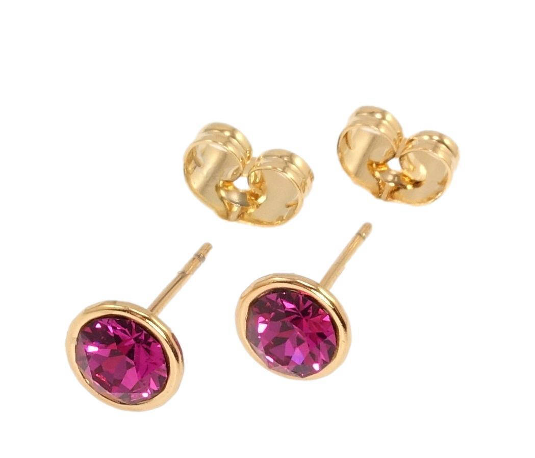 Серьги Xuping Позолота 18K с кр-ми Swarovski гвоздики (пуссеты) "Кристаллы Fuchsia" ø 7мм
Серьги Xuping Позолота 18K с кр-ми Swarovski гвоздики (пуссеты) "Кристаллы Fuchsia" ø 7мм