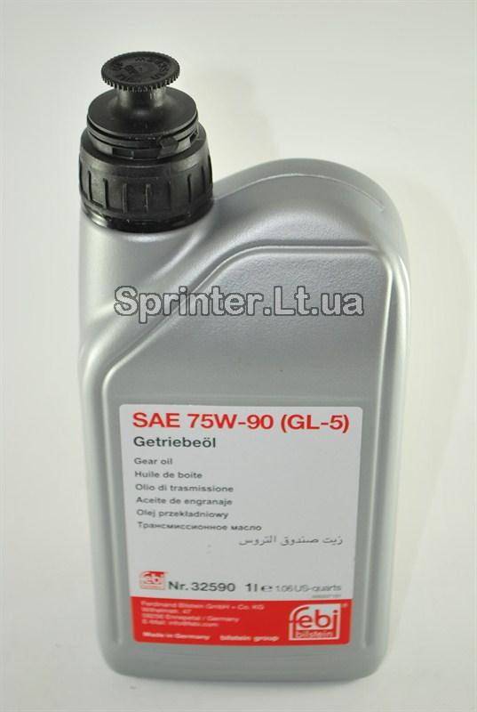 Трансмиссионное масло Sprinter, LT SAE 75W90
Трансмиссионное масло Sprinter, LT SAE 75W90